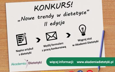 Konkurs Akademii Dietetyki „Nowe trendy w dietetyce – II edycja”