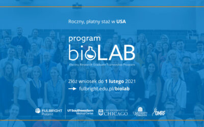 Program BioLAB 2021-2021. Rekrutacja otwarta!