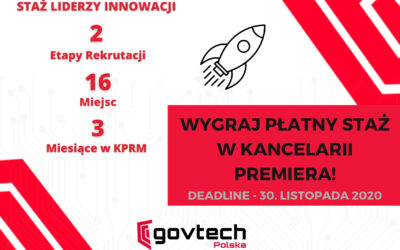 Nabór do II Edycji programu stażowego w GovTech Polska “Liderzy Innowacji”