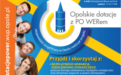 Rozpoczął się nabór dokumentów rekrutacyjnych w projekcie „Opolskie dotacje z PO WERem”